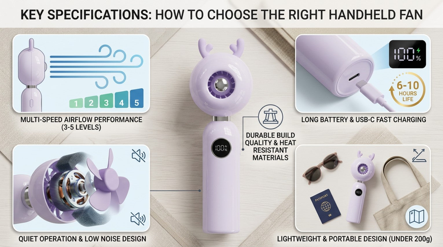 How to Choose the Right Handheld Fan